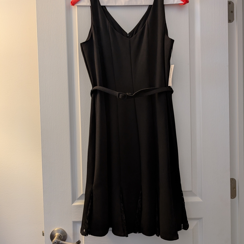 Elegant Black Sleeveless Dress size 10